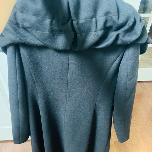 Cinzia Rocco like new stunning Black Double-Breasted virgin wool Coat - Picture 11 of 12